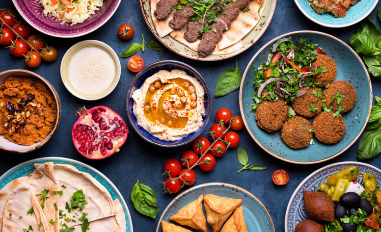 Saudi Local Food Spread on a Table - (Credits Agoda)