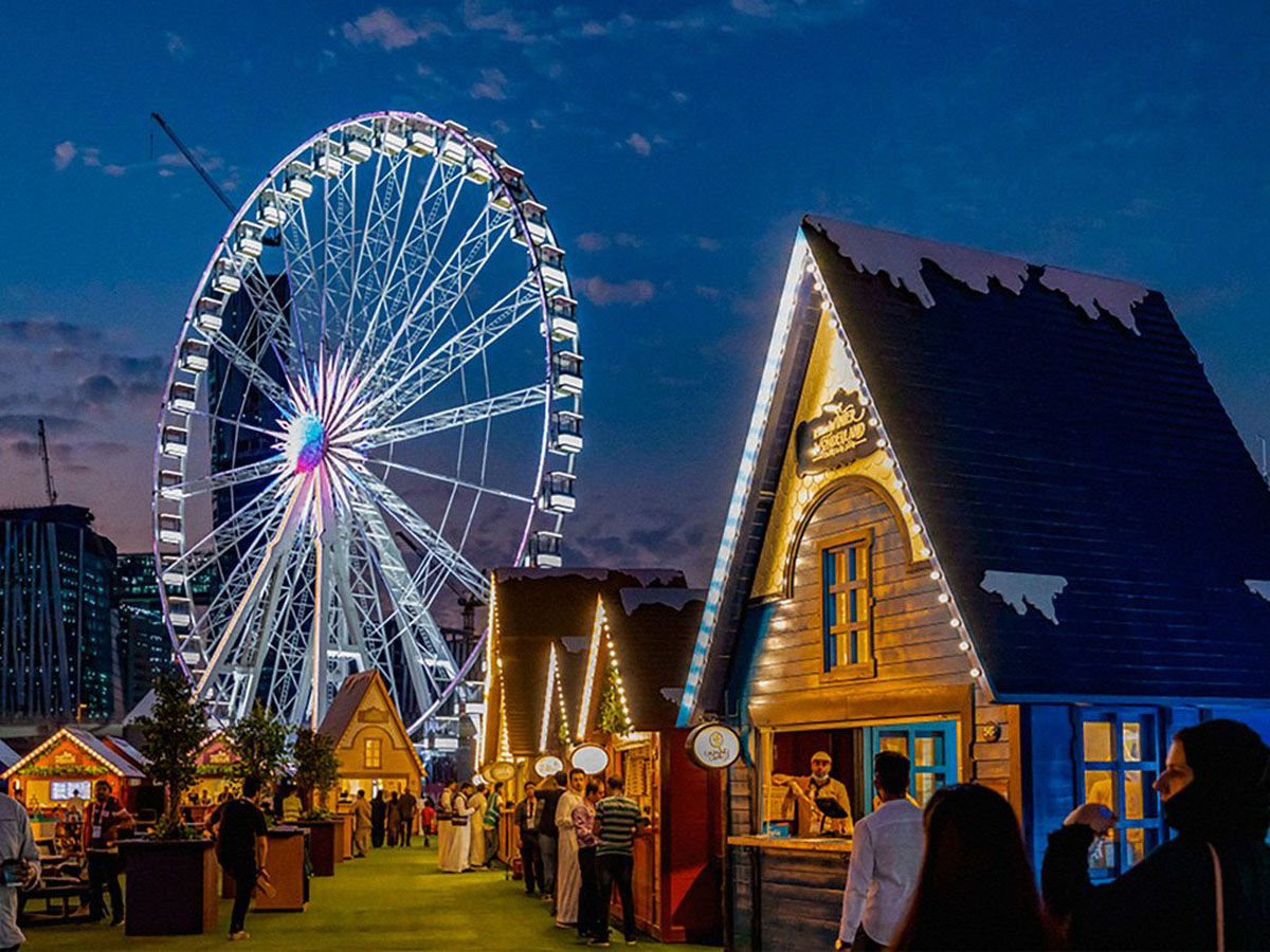 Winter Wonderland in Riyadh looking magical at night time - (Credits Time Out Riyadh)