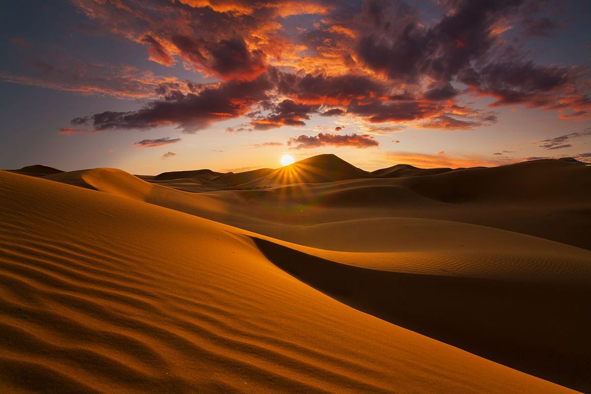 The vast empty quarter - (Credits Geographical)