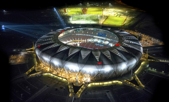 A well-equipped large football stadium in Saudi Arabia to host matches - (Credits Arab News)