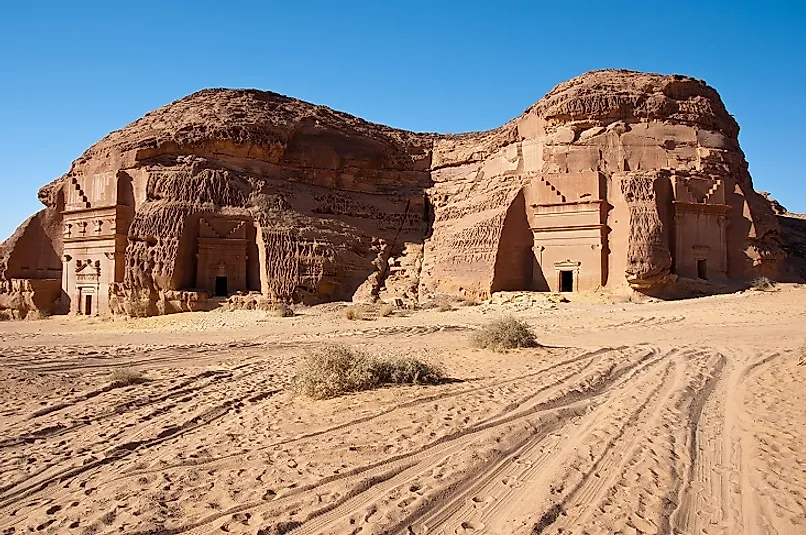 Al Hijr in Saudi Arabia - (Credits World Atlas)