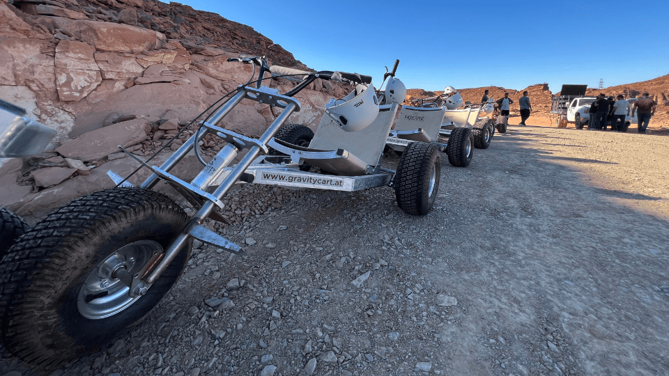 A gravity cart in Saudi Arabia - (Credits Al Ula - Platinumlist)