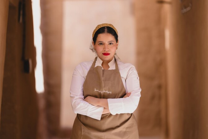 Chef de Partie, Meitha Yaseen - (Credits Arab News)