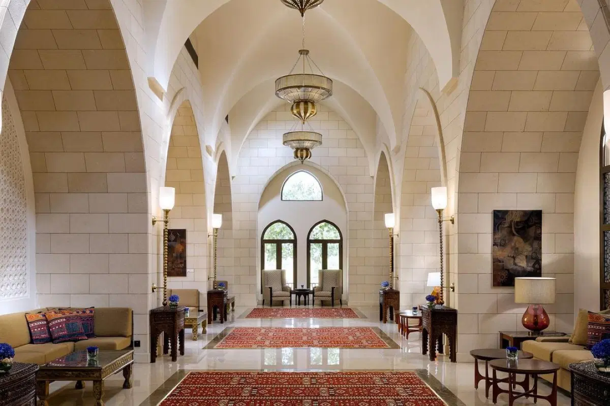 Hotel lobby of Intercontinental Durrat al Riyadh Resort & Spa - (Credits List Magazine)