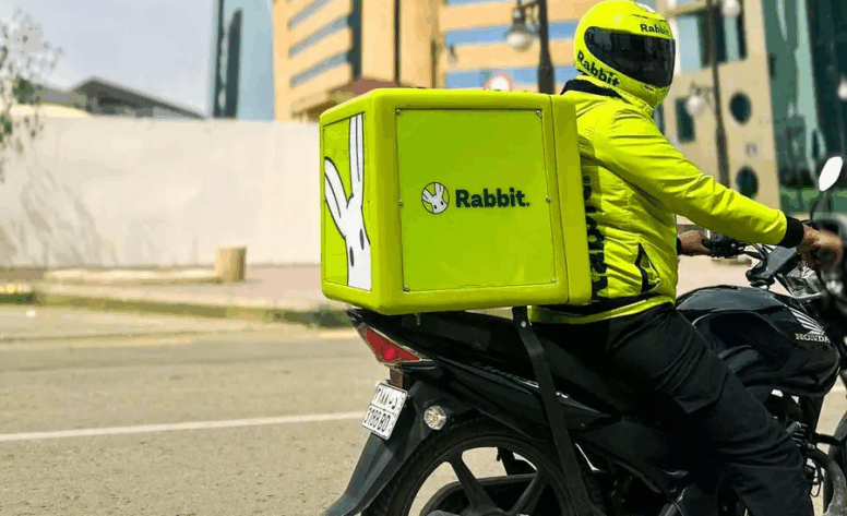A Rabbit delivery rider on the streets of Riyadh, Saudi Arabia - (Credits Rabbit)