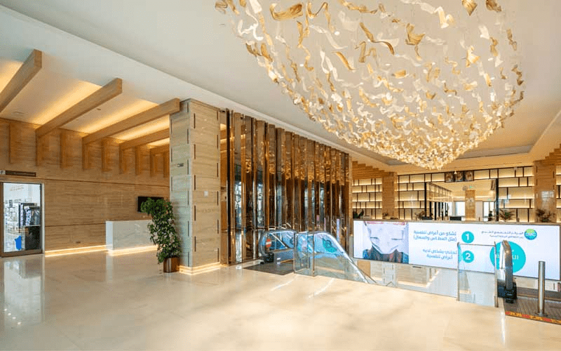 Grand interior of SMC in Riyadh - (Credits Arch Centre)
