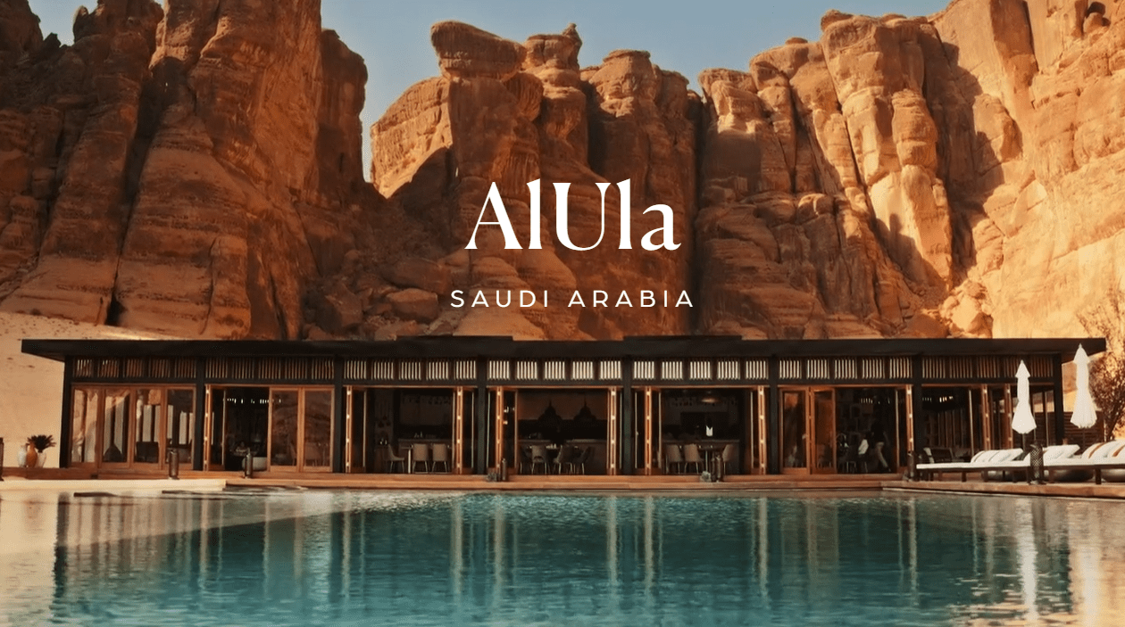 A unique desert retreat where dramatic landscapes and ancient heritage inspire creative expression, and meaningful human connection make it the top luxury resorts in Saudi Arabia 2025.– (Credits: AlUla)