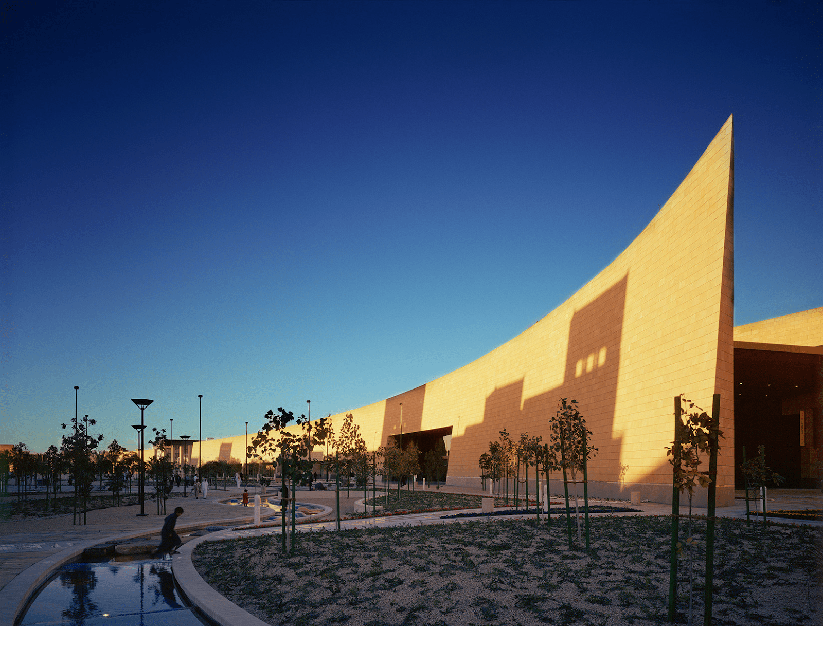 The National Museum in Riyadh, Saudi Arabia - (Credits Moriyama Teshima Architects)