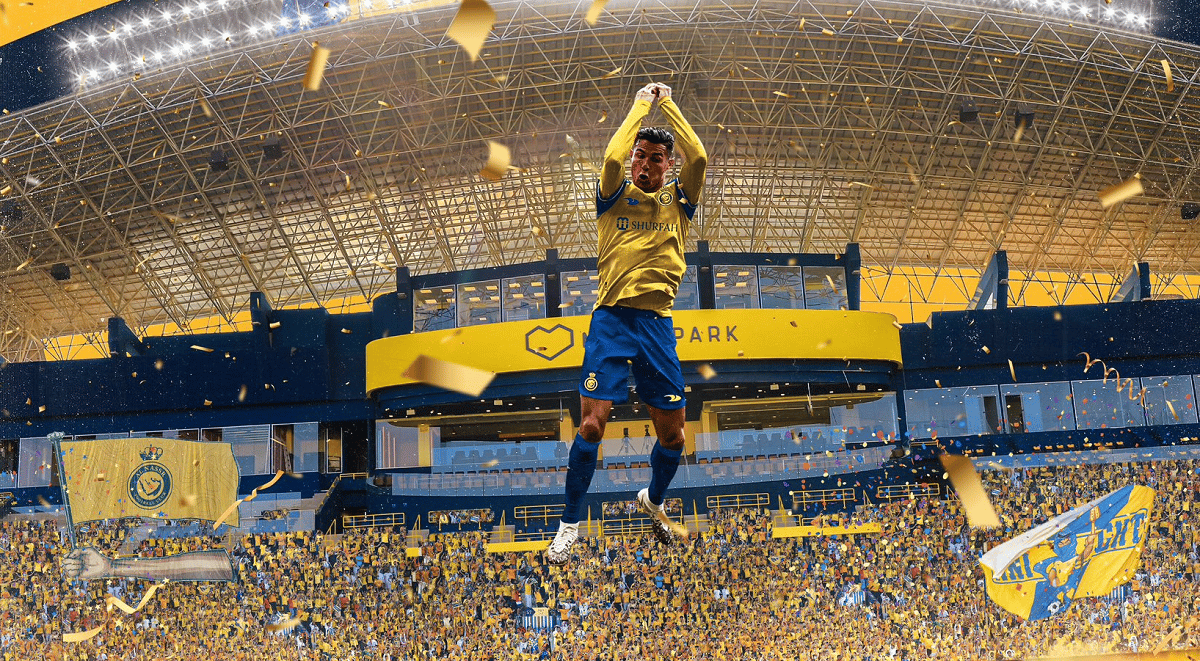 Cristiano Ronaldo has had a huge impact on match attendance of Al Nassr matches - (Credits Arabian Business)