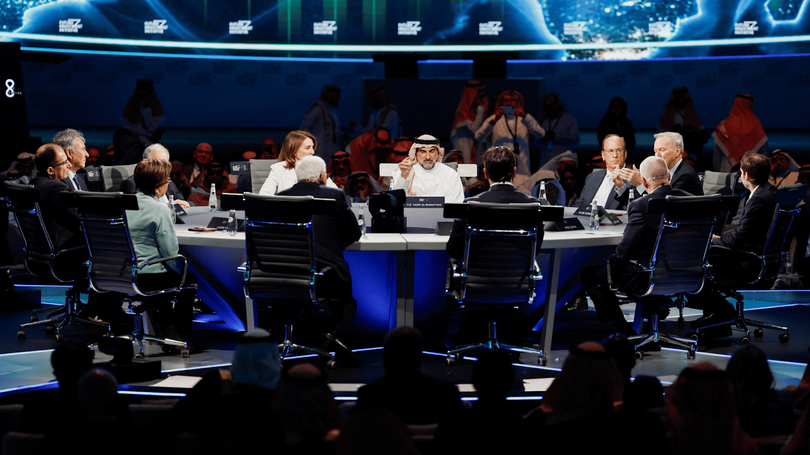 These business conferences position KSA as the central point in the MENA region and beyond for growth and collaborations – (Credits: NYTimes)