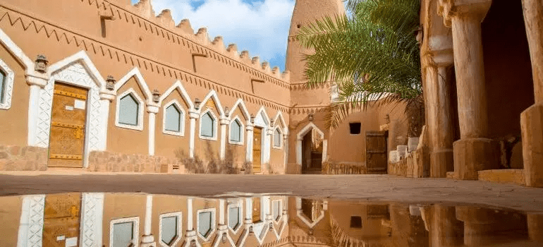 A preserved Najdi village where tradition lives behind every mudbrick wall. – (Credits: Adobe Stock)